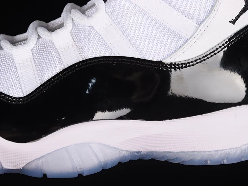 All categories Air Jordan Jordan series basketball shoes Air Jordan 11 OG version Air Jordan 11Concord AJ11 Concord black and white replica basketball shoes 378037-100